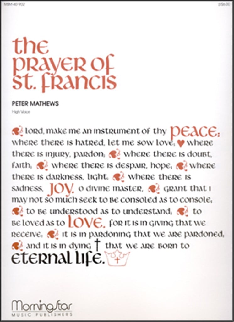 The Prayer of St. Francis